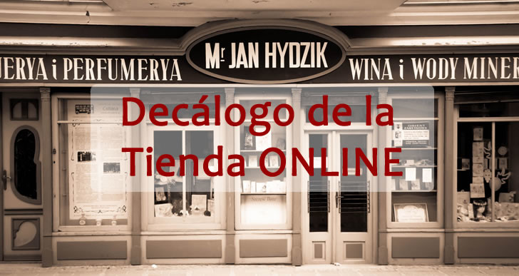 Decálogo de la Tienda ONLINE