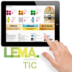 Web corporativa - LEMA consultores TIC